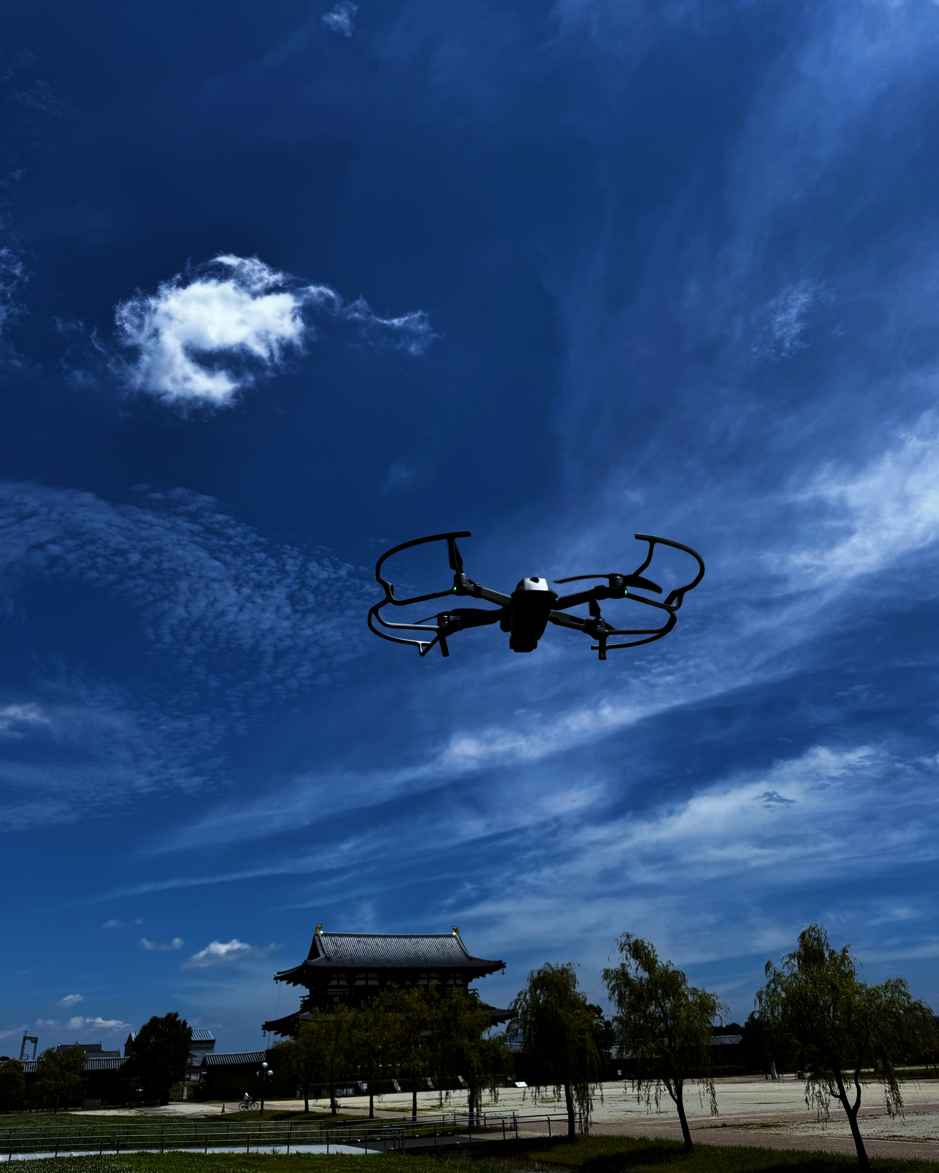 新しい視点のアートを空から切り取る