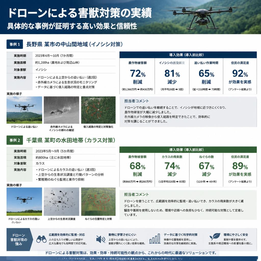 実績と成果の紹介